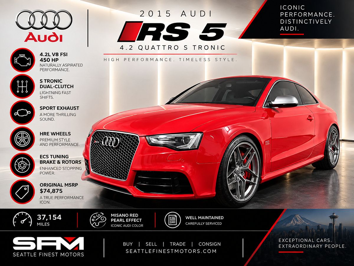 Used 2015 Audi RS 5 Coupe AWD/4WD image 1