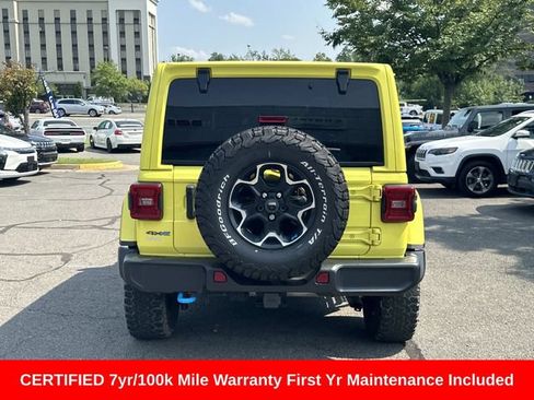 Used 2023 Jeep Wrangler Unlimited Rubicon 4xe w/ Cold Weather Group AWD/4WD image 4