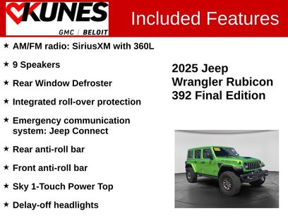 Used 2025 Jeep Wrangler Unlimited Rubicon 392