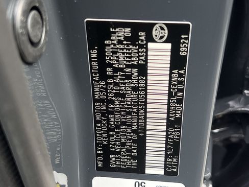 New 2026 Toyota Camry LE AWD/4WD image 26