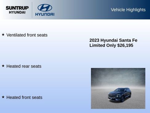 Used 2023 Hyundai Santa Fe Limited image 23