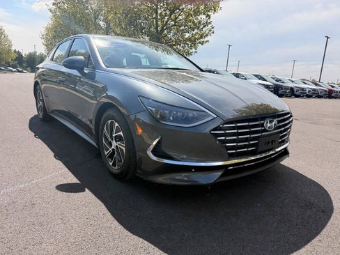 Certified 2023 Hyundai Sonata Blue FWD image 1