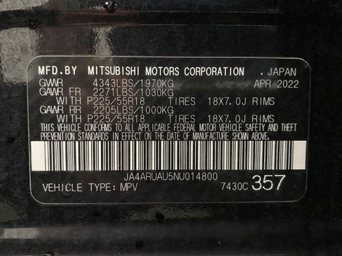 Used 2022 Mitsubishi Outlander Sport ES AWD/4WD image 28