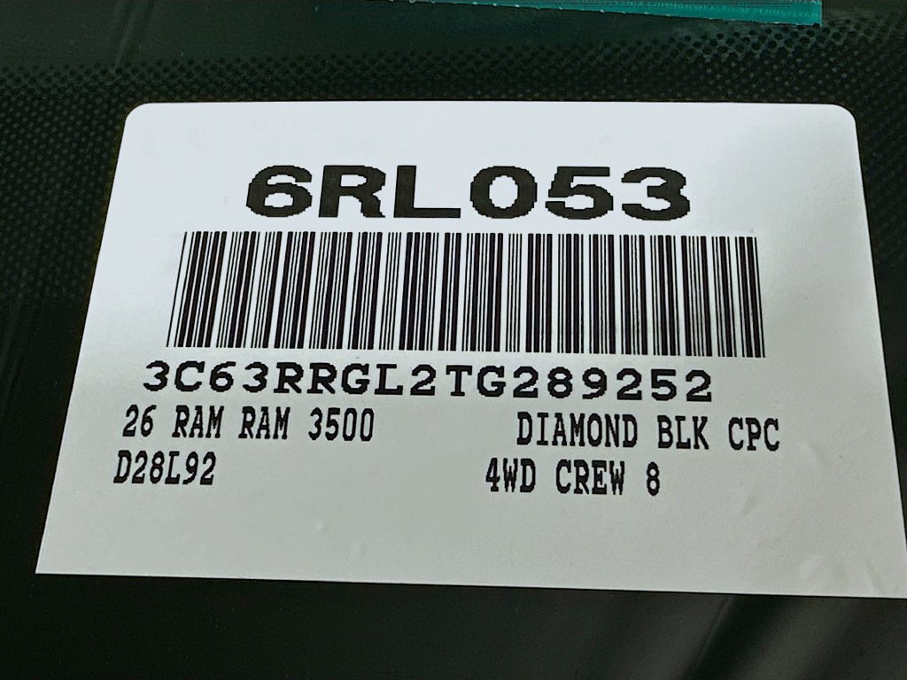 New 2026 RAM 3500 Tradesman AWD/4WD image 17