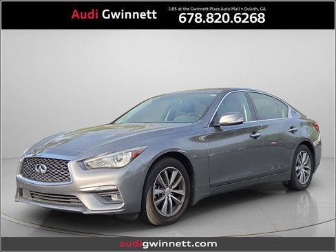 Used 2021 INFINITI Q50 Pure w/ Cargo Package RWD image 1