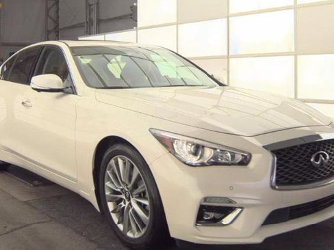 Certified 2023 INFINITI Q50 Luxe w/ Cargo Package RWD image 4