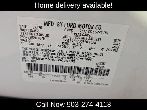 Used 2020 Ford Explorer XLT w/ Equipment Group 202A RWD image 37