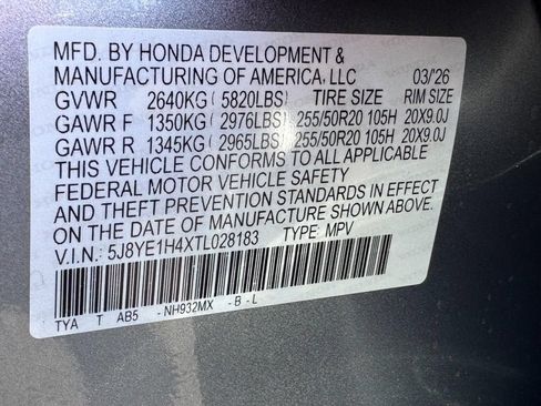 Certified 2026 Acura MDX SH-AWD w/ Technology Package image 21