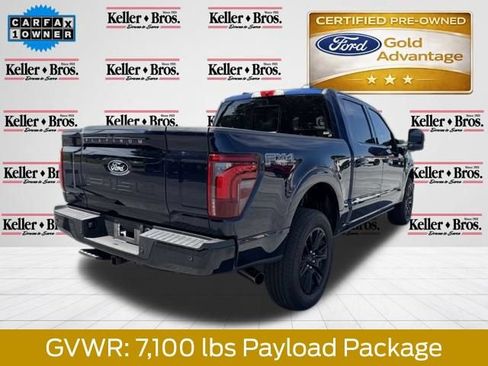 Certified 2025 Ford F150 Platinum w/ Equipment Group 702A High AWD/4WD image 8