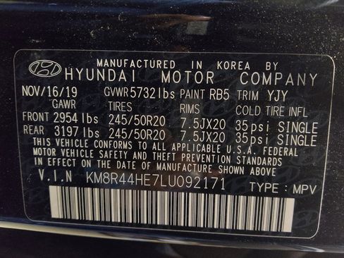 Used 2020 Hyundai Palisade SEL FWD image 33