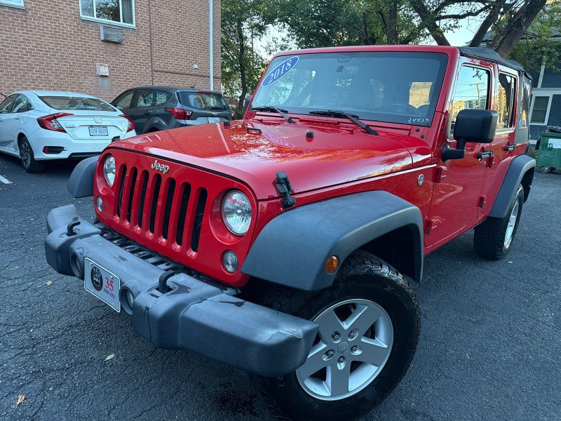 Used 2018 Jeep Wrangler Unlimited Sport S AWD/4WD image 3