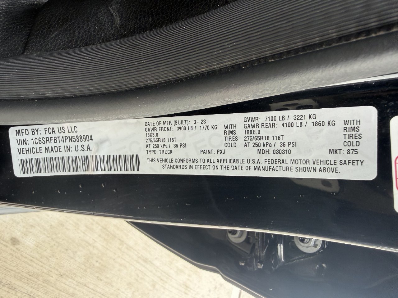 Used 2023 RAM 1500 Lone Star AWD/4WD image 29