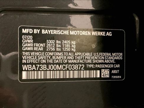 Used 2021 BMW 540i xDrive w/ Executive Package AWD/4WD image 32