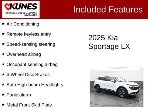 Used 2025 Kia Sportage LX AWD/4WD image 3
