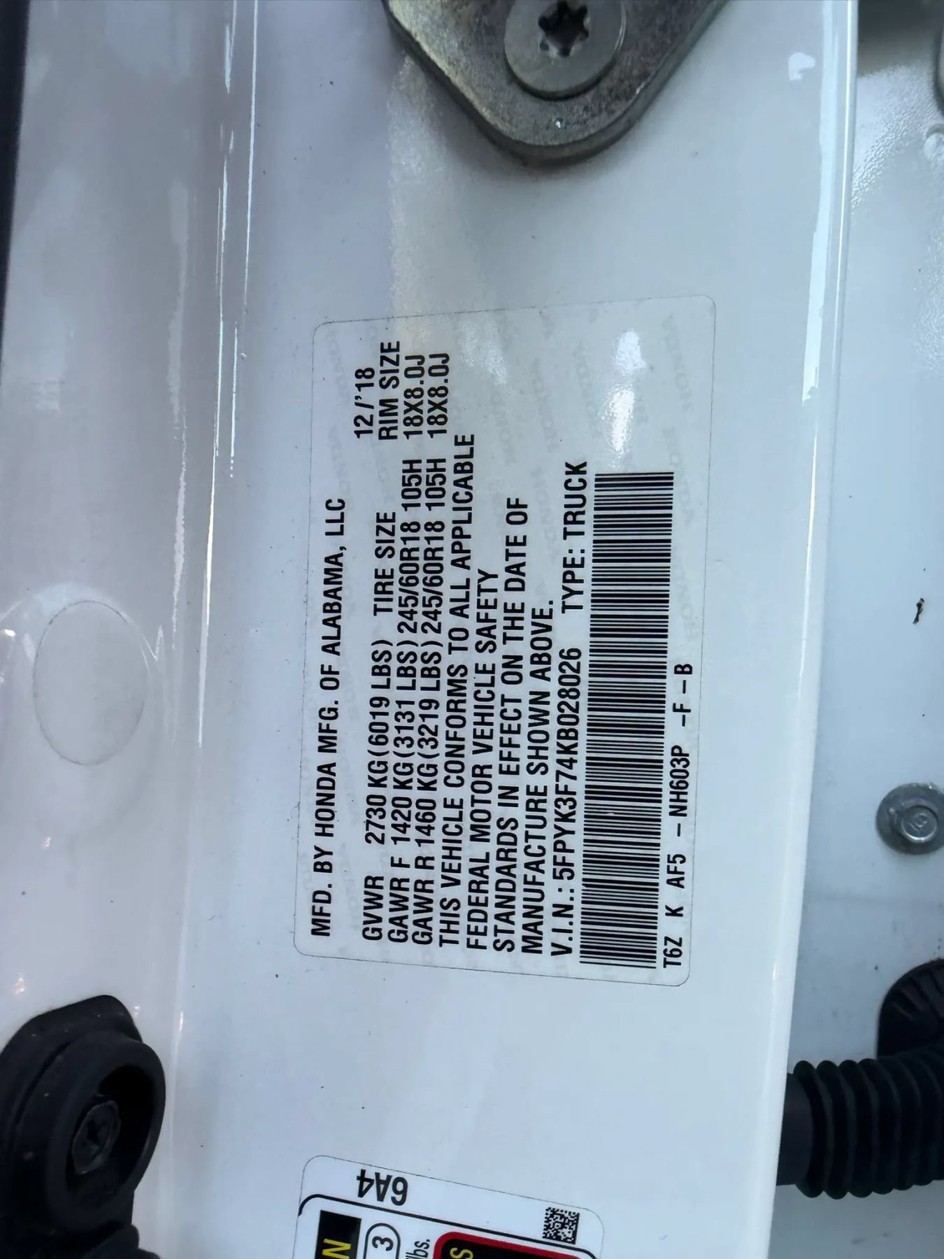 Used 2019 Honda Ridgeline RTL-E image 26