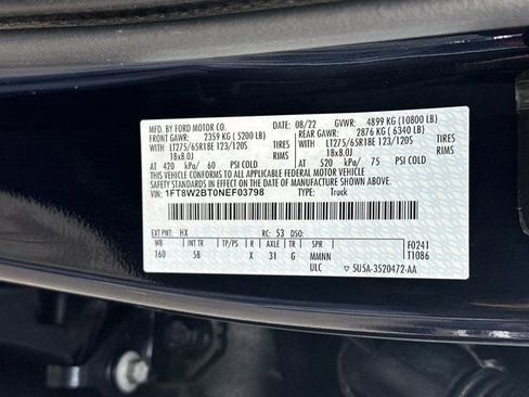 Used 2022 Ford F250 Lariat w/ Lariat Ultimate Package AWD/4WD image 38