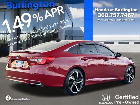 Certified 2022 Honda Accord Sport image 8