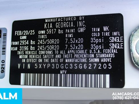 Used 2025 Kia Telluride EX AWD/4WD image 44