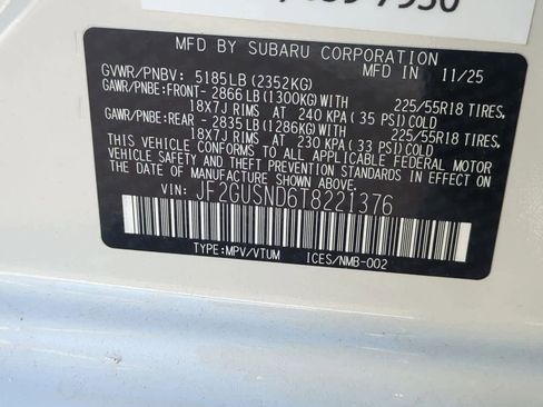 New 2026 Subaru Crosstrek 2.5i Limited image 36