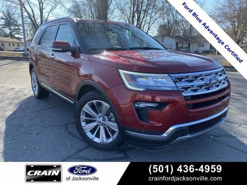Certified 2019 Ford Explorer Limited w/ Class III Trailer Tow Package image 1