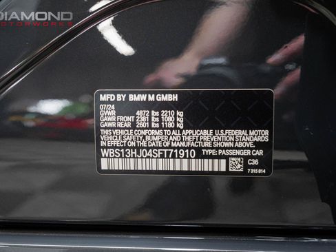 Used 2025 BMW M3 w/ M Carbon Exterior Package RWD image 84