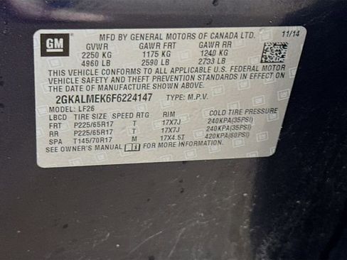 Used 2015 GMC Terrain SLE w/ LPO, Protection Package image 30