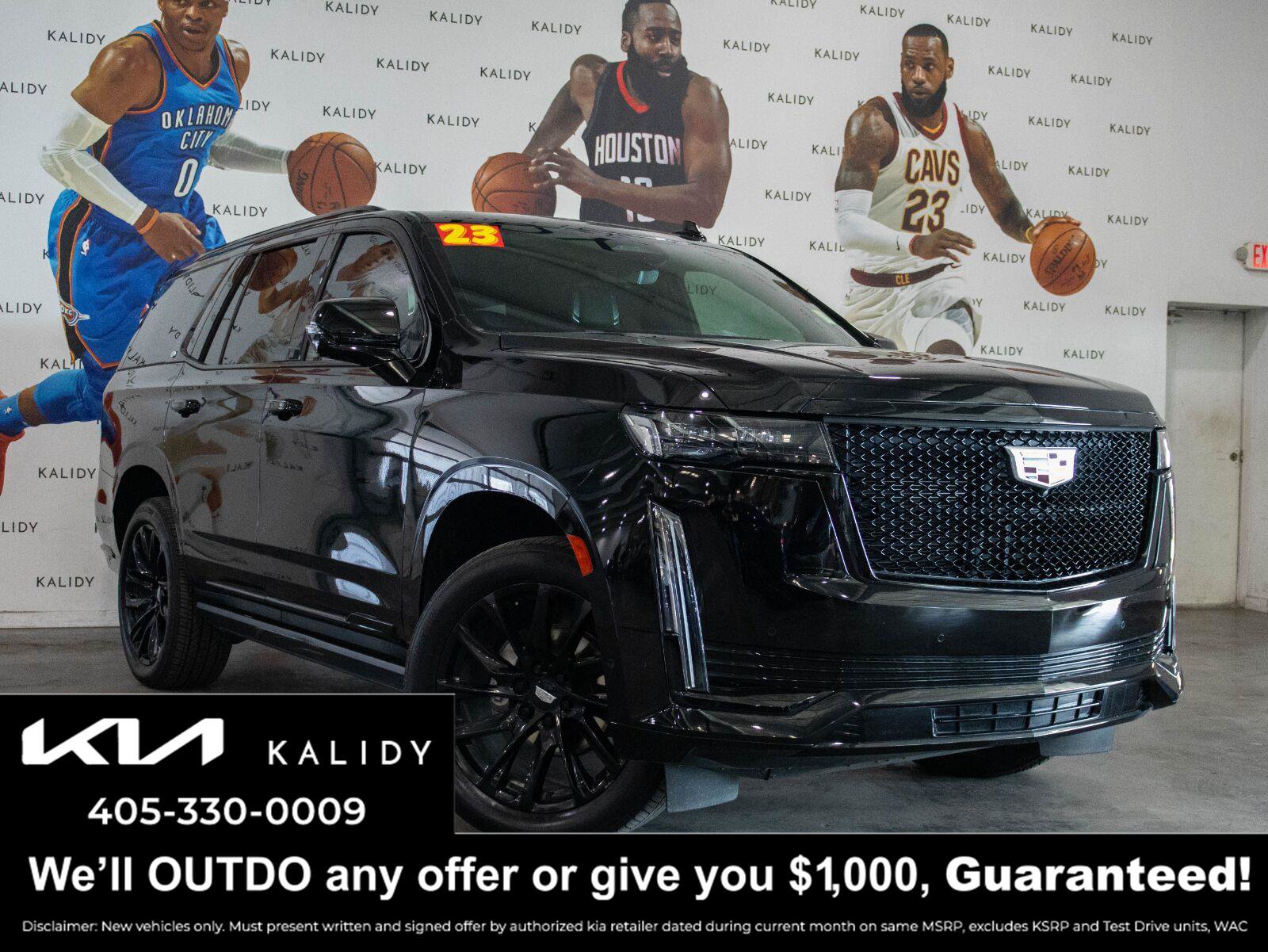 Used 2023 Cadillac Escalade Sport Platinum w/ LPO, ONYX Package AWD/4WD image 1