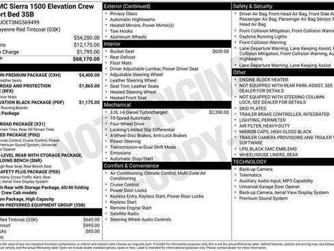 Certified 2022 GMC Sierra 1500 Elevation w/ Elevation Premium Package AWD/4WD image 35