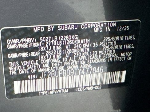 New 2026 Subaru Outback Premium image 31