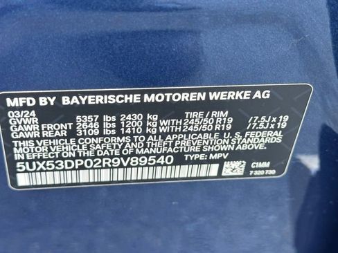 Used 2024 BMW X3 xDrive30i w/ Premium Package AWD/4WD image 22