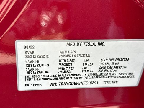 Used 2022 Tesla Model Y Performance AWD/4WD image 30