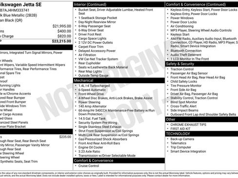 Used 2017 Volkswagen Jetta SE FWD image 26