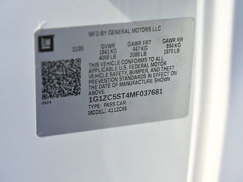 Used 2021 Chevrolet Malibu LS w/ Driver Confidence Package II image 30