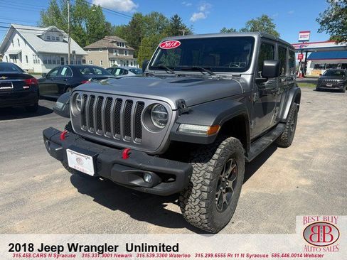 Used 2018 Jeep Wrangler Unlimited Rubicon w/ Dual Top Group AWD/4WD image 2