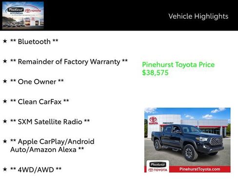 Certified 2023 Toyota Tacoma TRD Off-Road AWD/4WD image 7