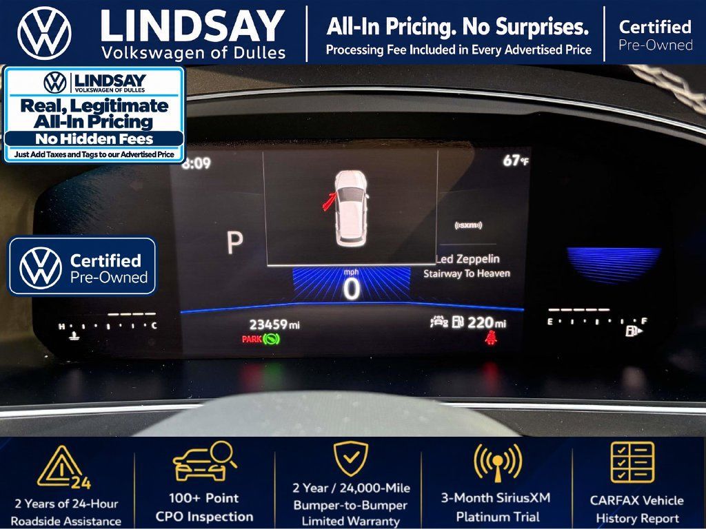Used 2023 Volkswagen Tiguan SE w/ Panoramic Sunroof Package FWD image 27