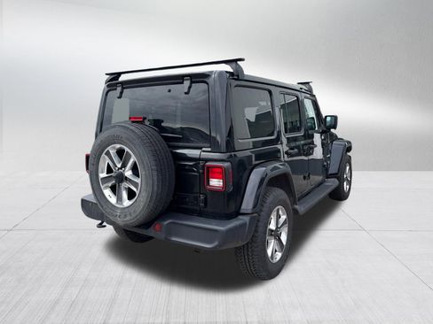 Used 2021 Jeep Wrangler Unlimited Sahara w/ Uconnect 4C Nav & Sound Group AWD/4WD image 10