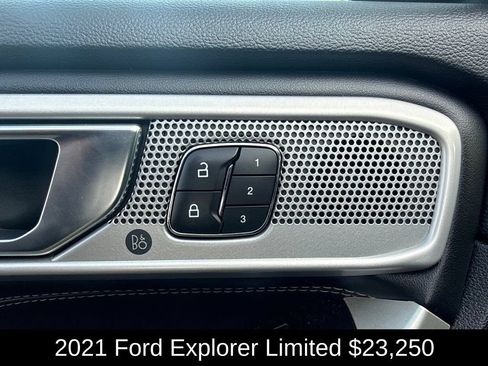 Used 2021 Ford Explorer Limited w/ Equipment Group 301A RWD image 13