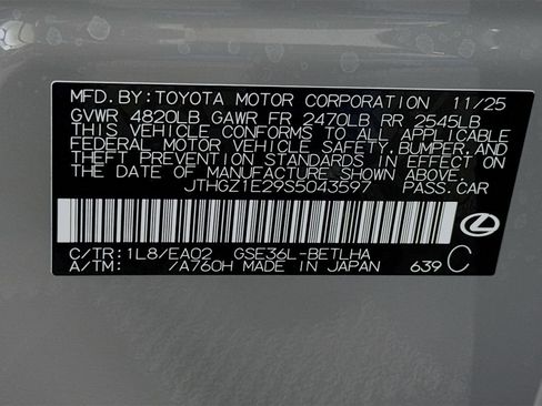 Used 2025 Lexus IS 350 F Sport image 32