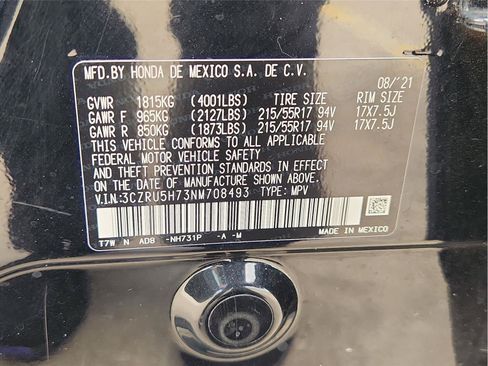 Used 2022 Honda HR-V EX-L image 32