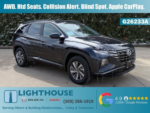 Used 2024 Hyundai Tucson Blue image 1