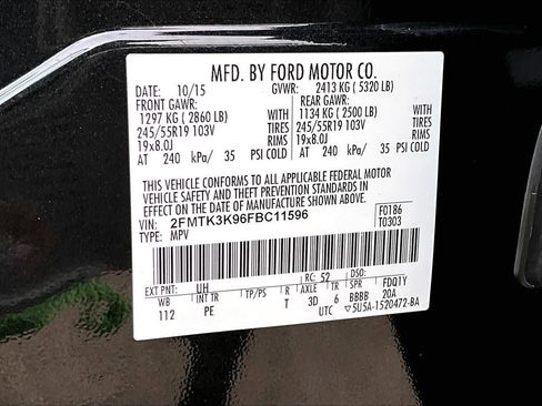 Used 2015 Ford Edge Titanium w/ Equipment Group 301A image 34