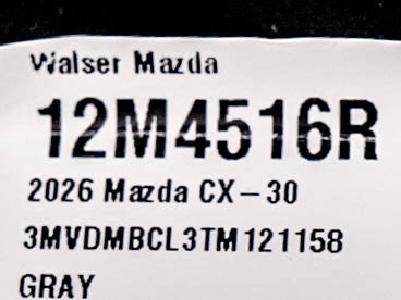 Certified 2026 MAZDA CX-30 AWD 2.5 S image 29