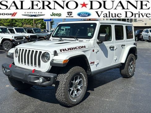 Certified 2022 Jeep Wrangler Unlimited Rubicon w/ Steel Bumper Group AWD/4WD image 1