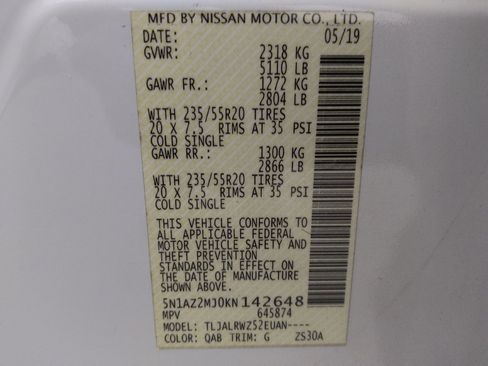 Used 2019 Nissan Murano SL image 33