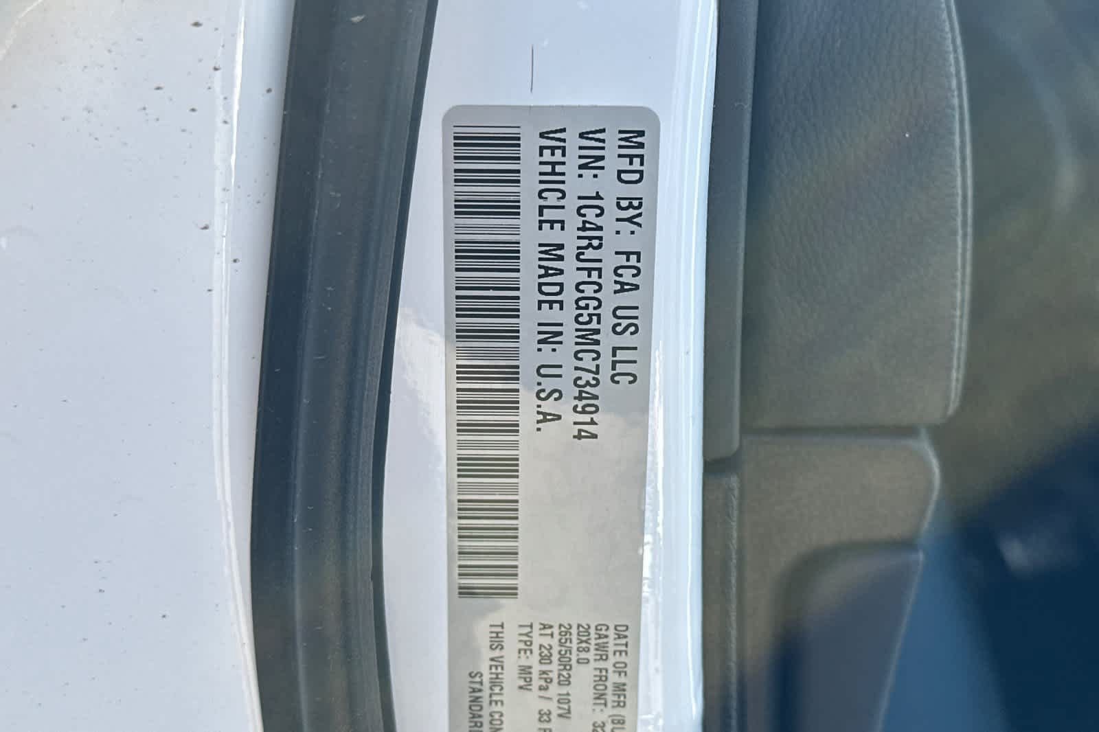 Used 2021 Jeep Grand Cherokee High Altitude AWD/4WD image 33