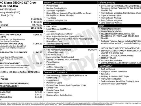 New 2026 GMC Sierra 2500 SLT AWD/4WD image 6