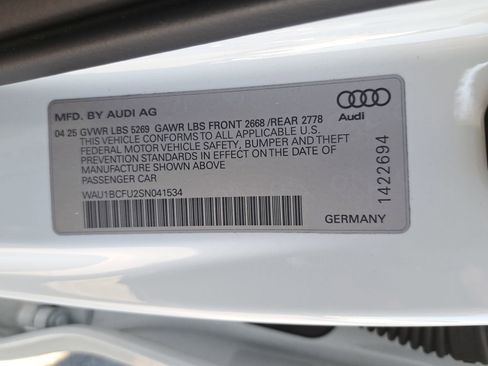 Used 2025 Audi A5 2.0T Premium w/ Convenience Package image 11