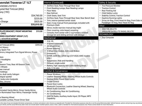 Used 2012 Chevrolet Traverse LT image 40