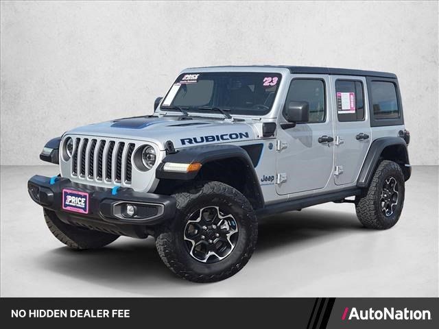 Used 2023 Jeep Wrangler Unlimited Rubicon 4xe w/ Cold Weather Group AWD/4WD image 1